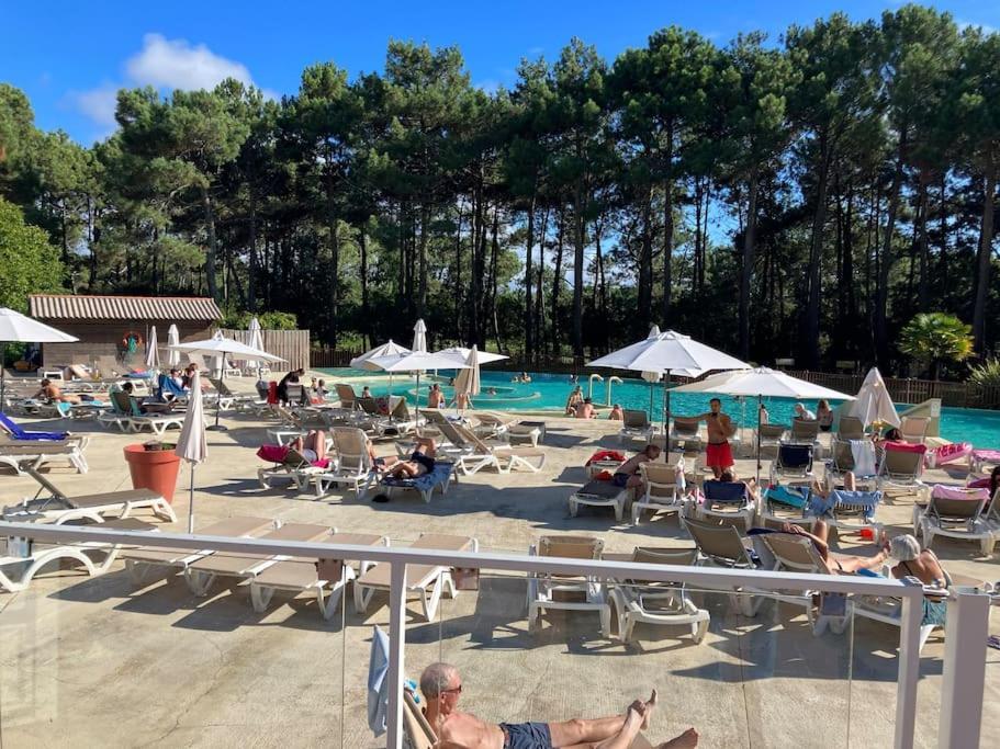 Appart' Dans Les Pins, Ocean, Lac, Piscine Lacanau Exteriér fotografie